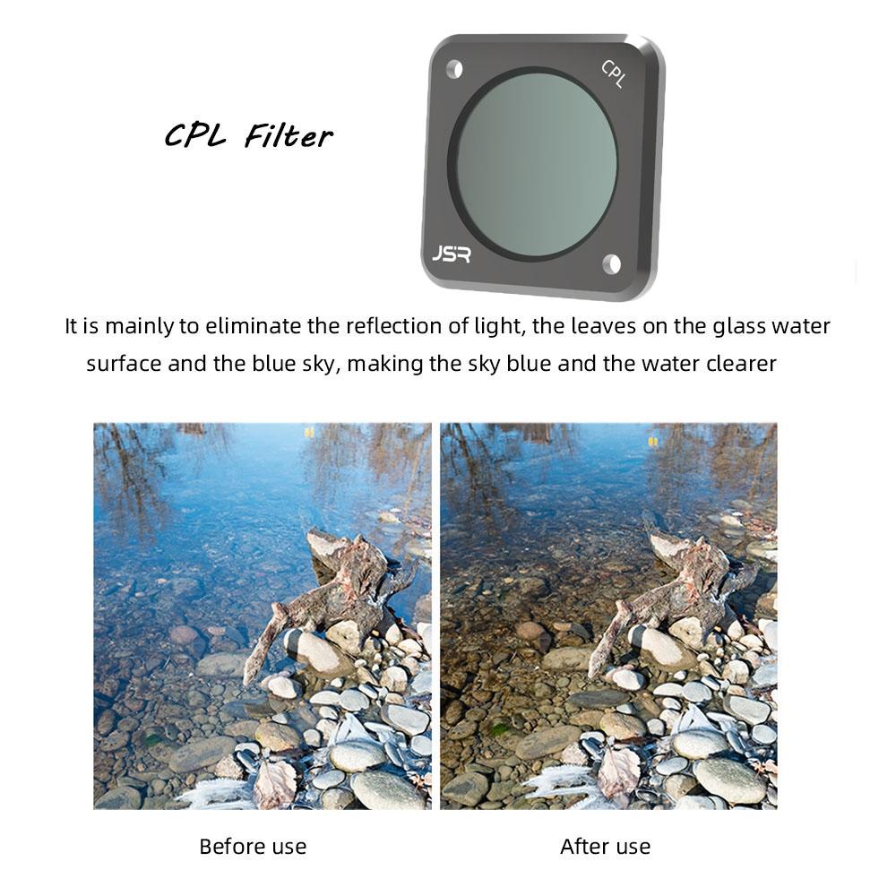 8-in-1 Action Camera Filters for Dji Action 2 - Cs Style 5
