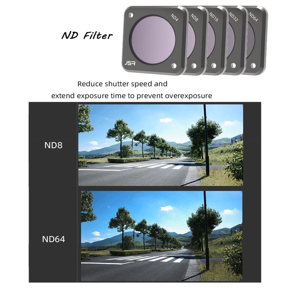 8-in-1 Action Camera Filters for Dji Action 2 - Cs Style 8
