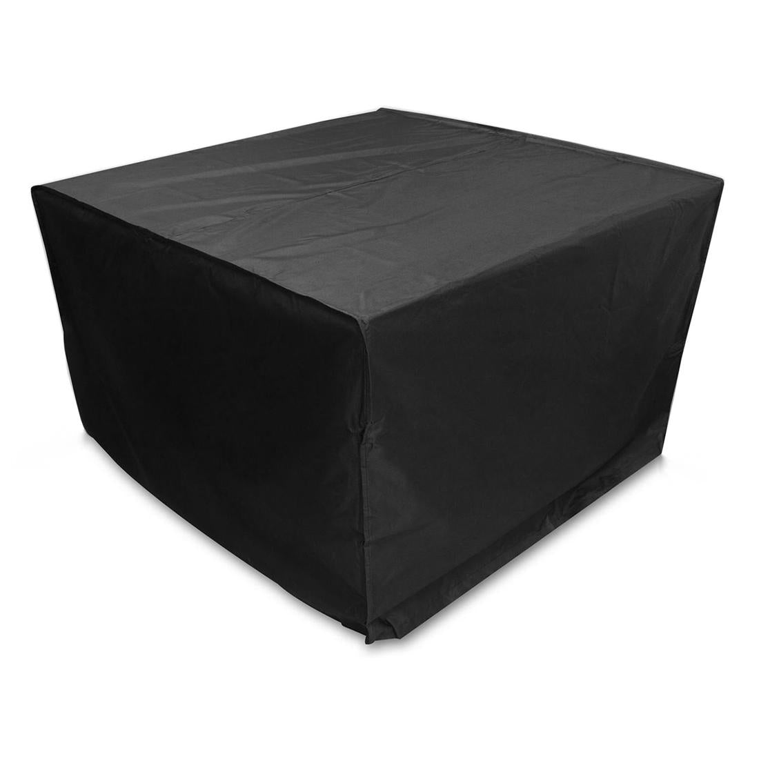 Outdoor Furniture Set Cover - Waterproof Anti-uv Dust-proof - 210d Oxford Cloth - 123x123x74cm - Black 3