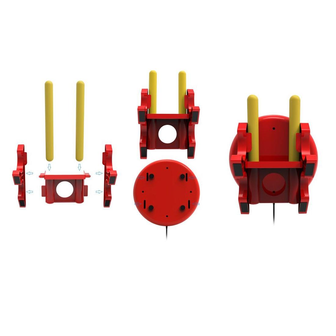 Drum Sticks Controller Kit for Nintendo Switch - Compact and Versatile 6