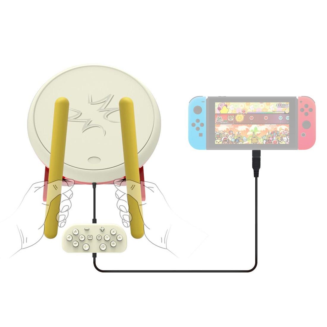 Drum Sticks Controller Kit for Nintendo Switch - Compact and Versatile 9