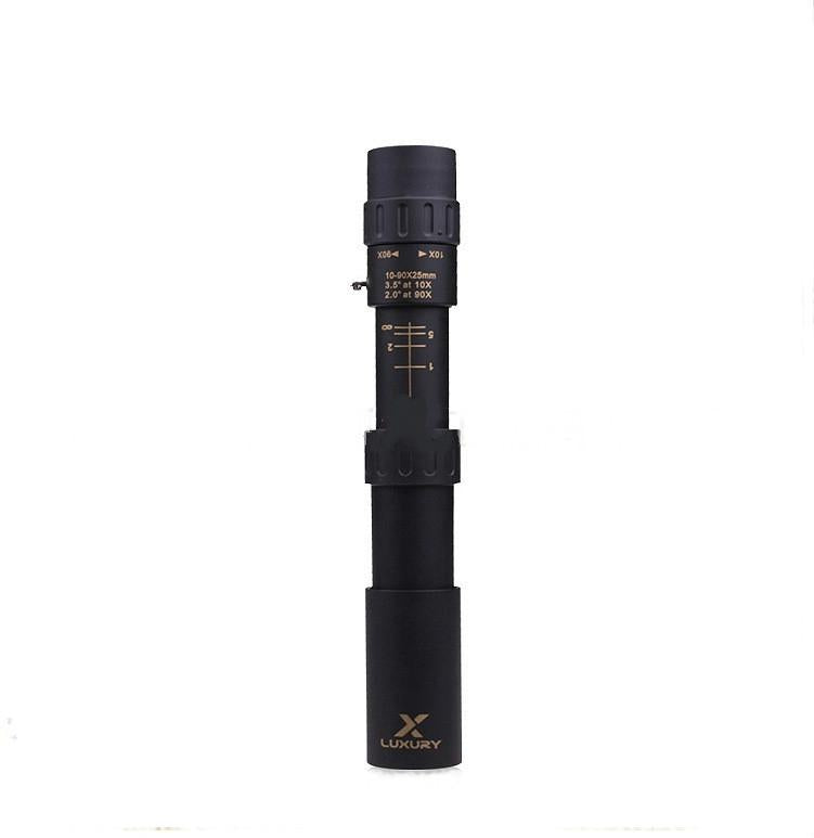 High Magnification Night Vision Monocular Telescope - 10-90X25 Zoom Hd Tripod Mount 3