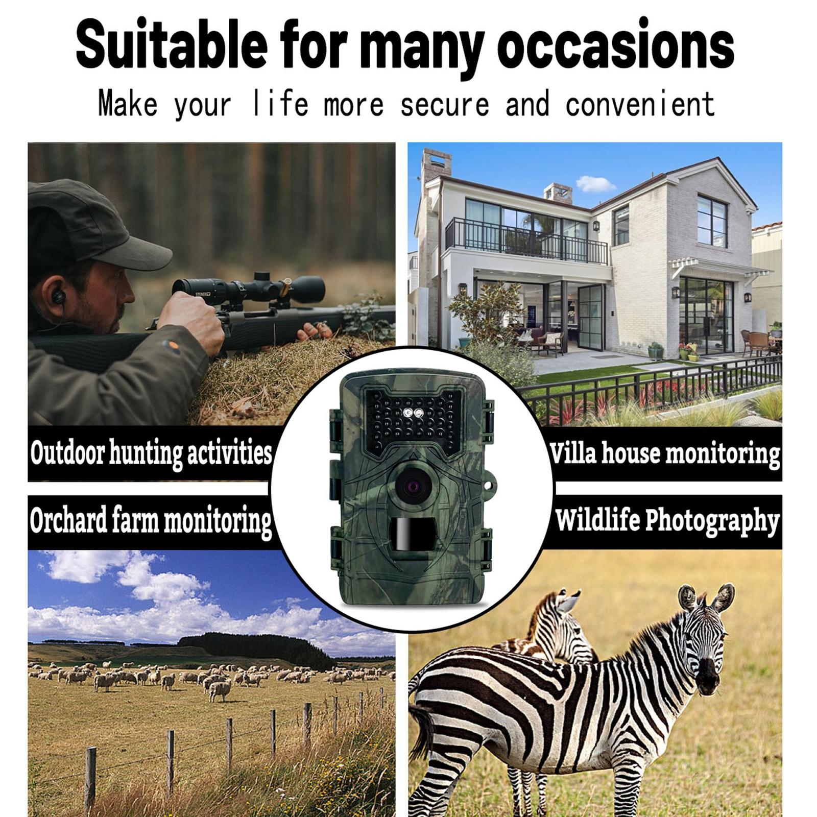 2 Lcd Infrared Night Vision Trail Camera For Wildlife Hunting 8