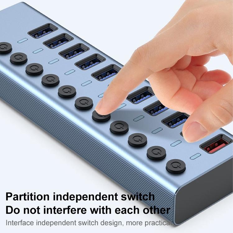 11-In-1 Usb 3.0 Hub With Switch & Power Supply 4