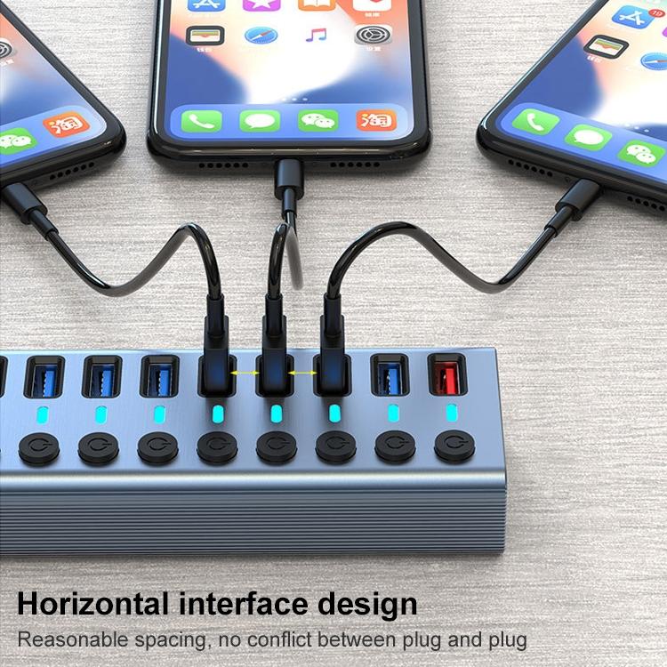 11-In-1 Usb 3.0 Hub With Switch & Power Supply 6