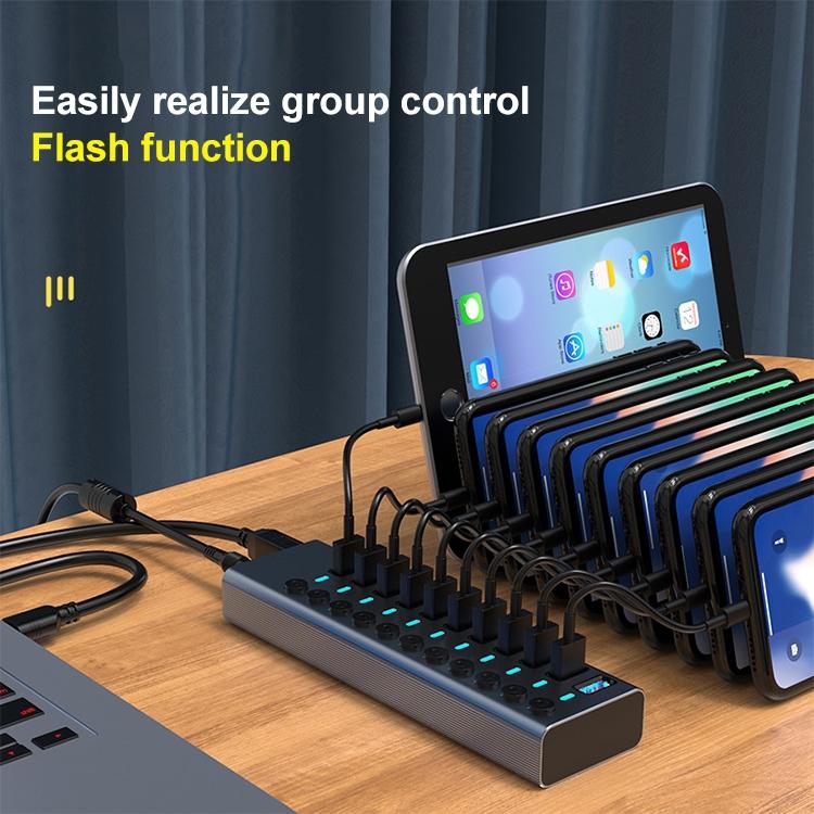 11-In-1 Usb 3.0 Hub With Switch & Power Supply 8