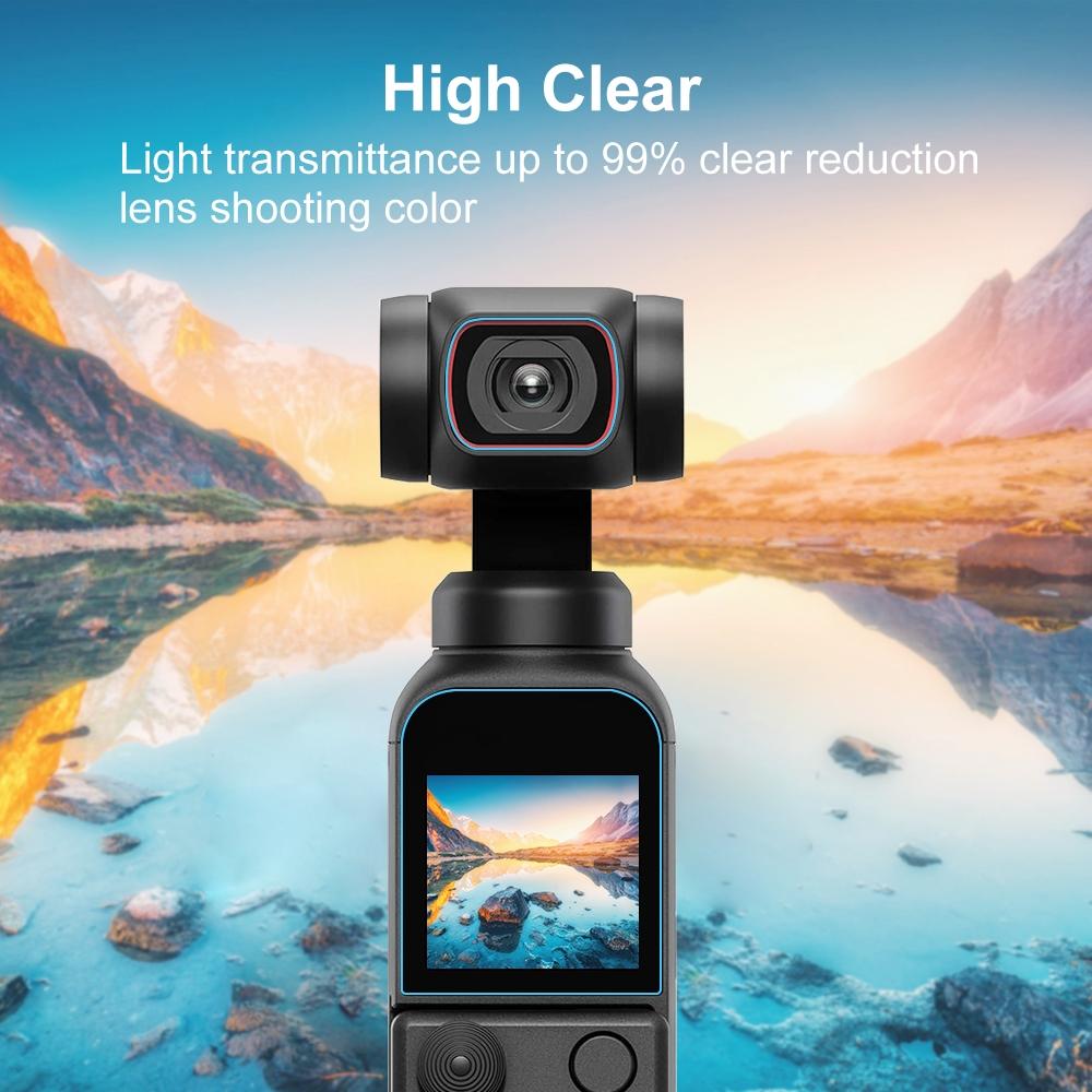 Tempered Glass Lens Protector for Dji Pocket 2 - 9h 2.5d Hd 5