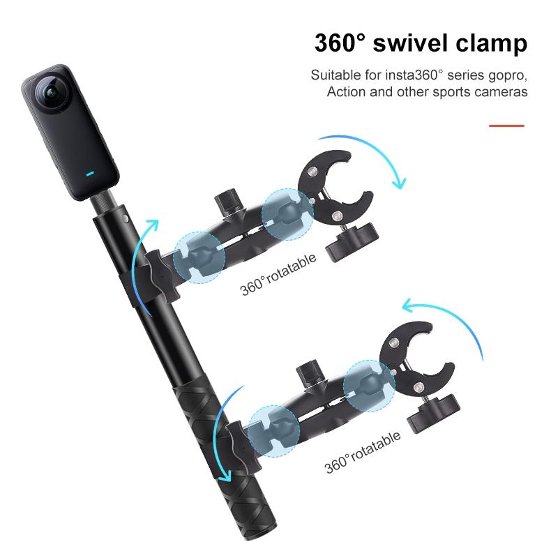 Universal Motorcycle Handlebar Mount 3