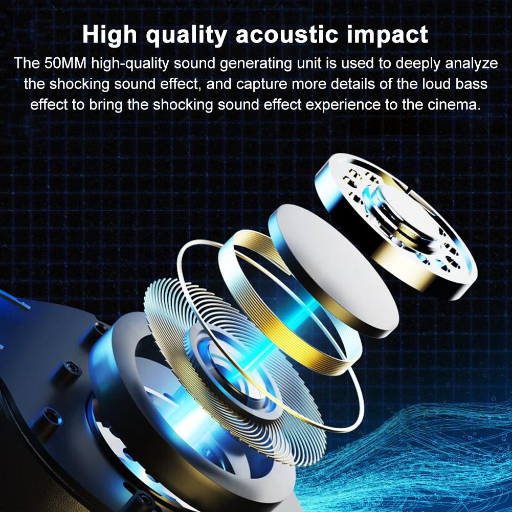 Rgb Gaming Headset With Wired Connection 4