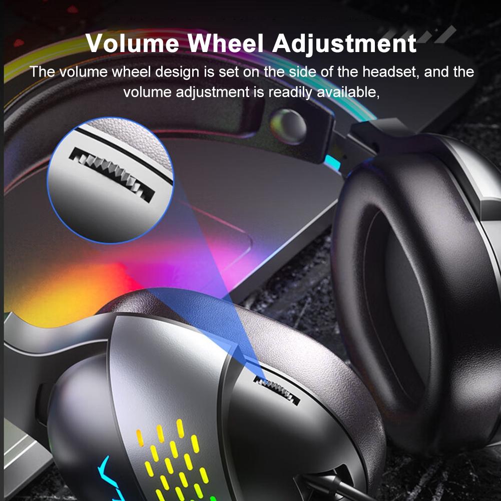 Rgb Gaming Headset With Wired Connection 8