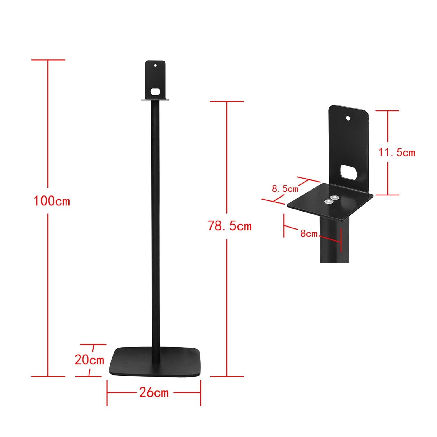 Pairs Floor Stand Bracket for Sony Sa-rs3s 3