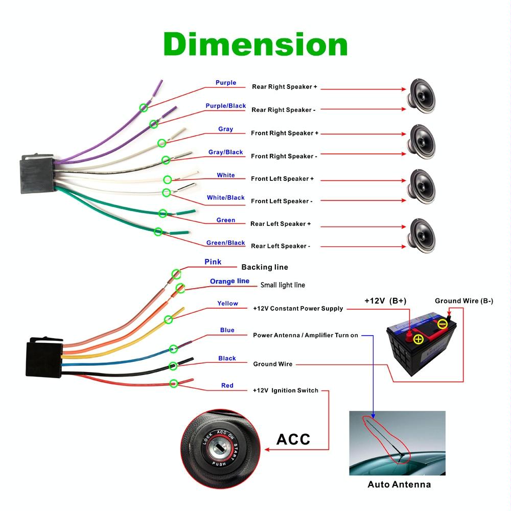6.2 Inch Car Dual Din Hd Mp5 Player W / Bluetooth Fm Phone Link Tf Card & Remote 6