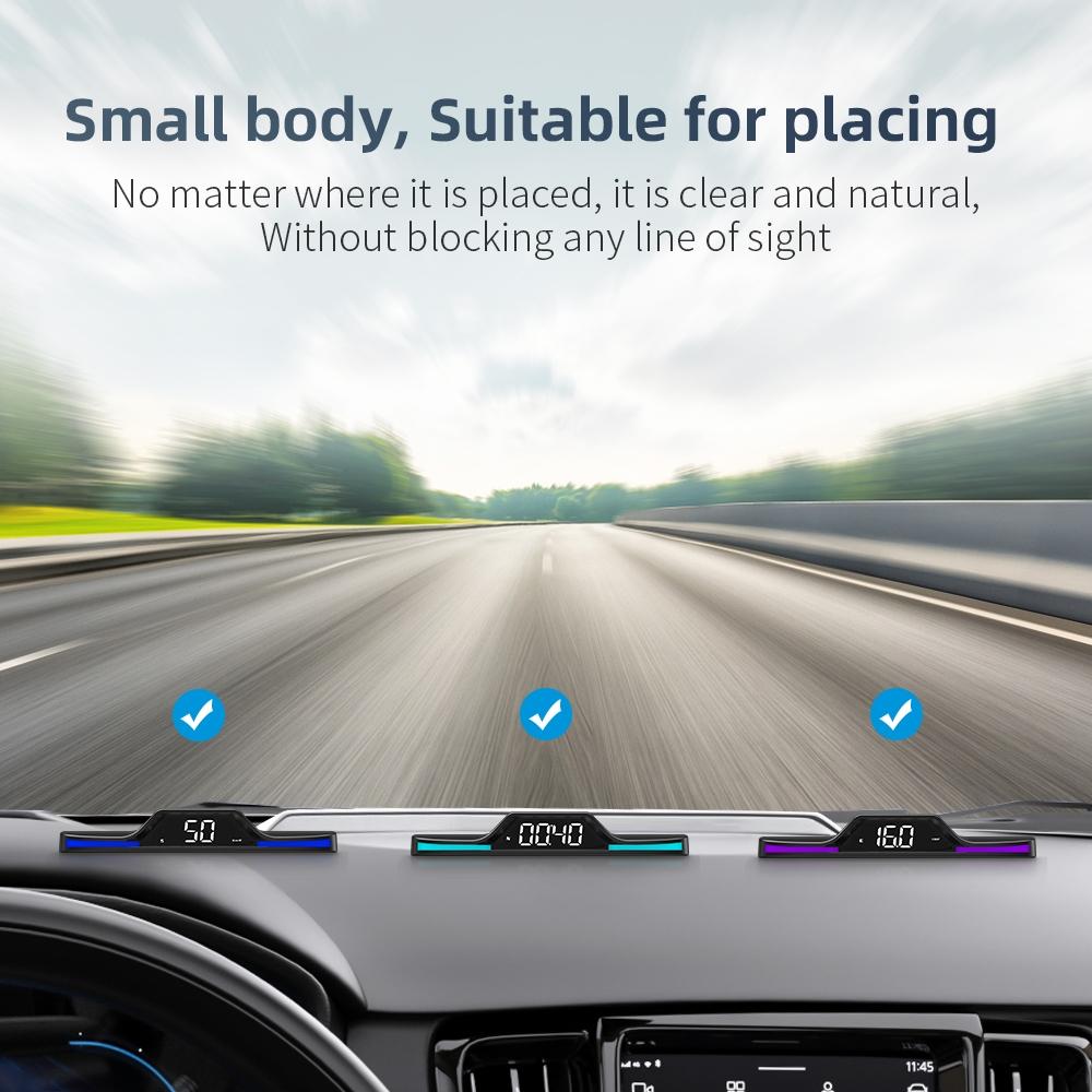 Hd Gps Head Up Display With Ambient Light 5