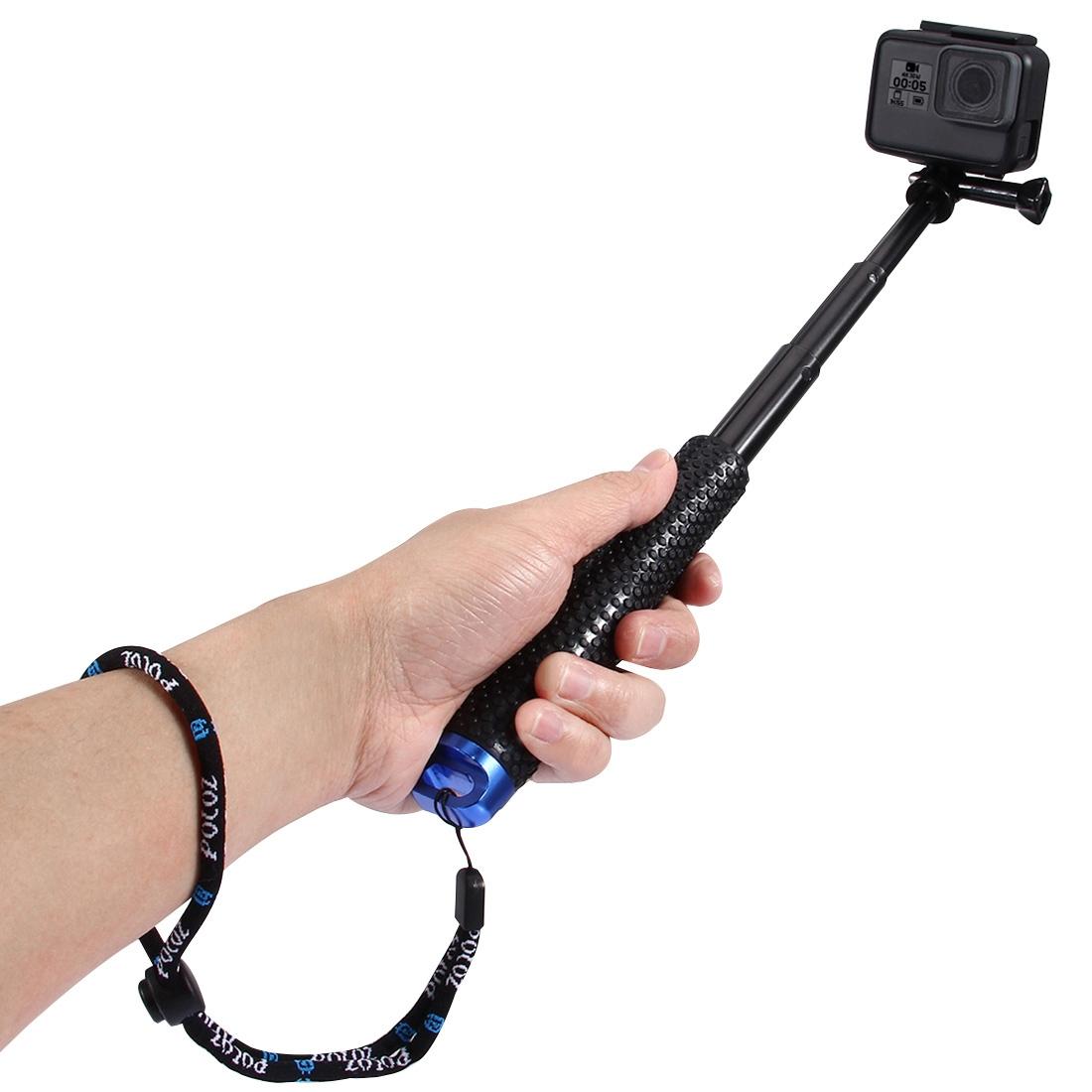 Extendable Monopod for Gopro and Other Action Cameras - 19-49cm 3