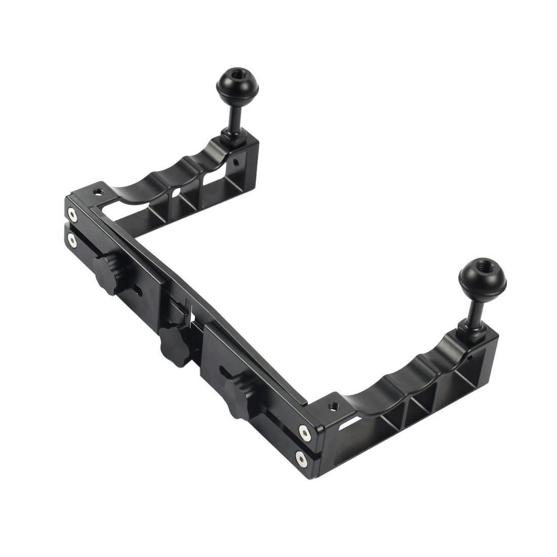 Adjustable Dual Handheld Lamp Arm for Action Cameras 3