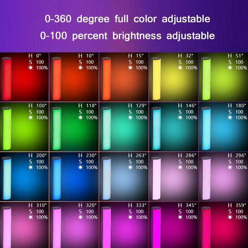Outdoor Handheld Rgb Led Stick Light for Photography 8