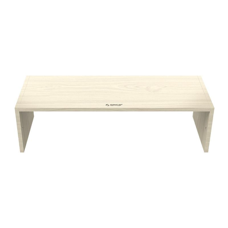 Natural Wood Monitor Stand - Compact Design 3