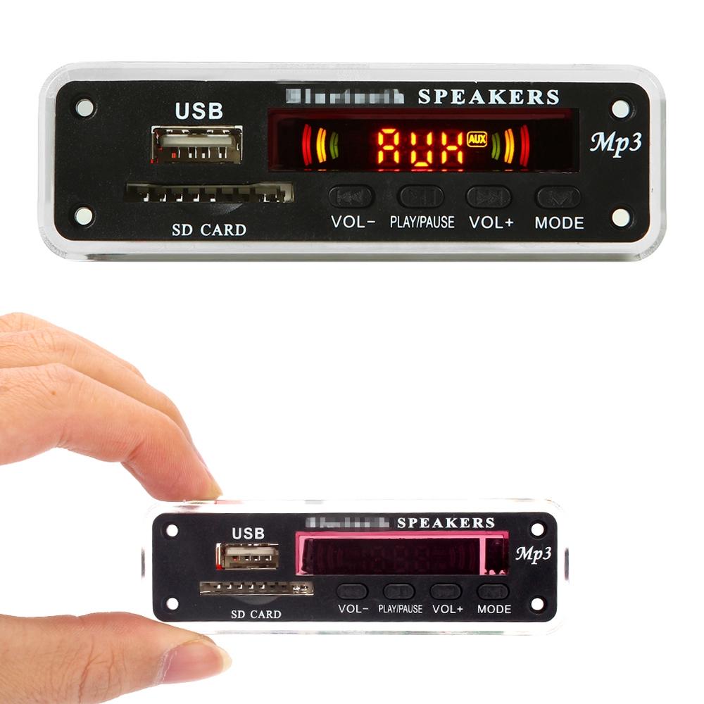 5V Car Audio Mp3 Player With Bluetooth & Remote - Fm Radio Sd / Usb 4