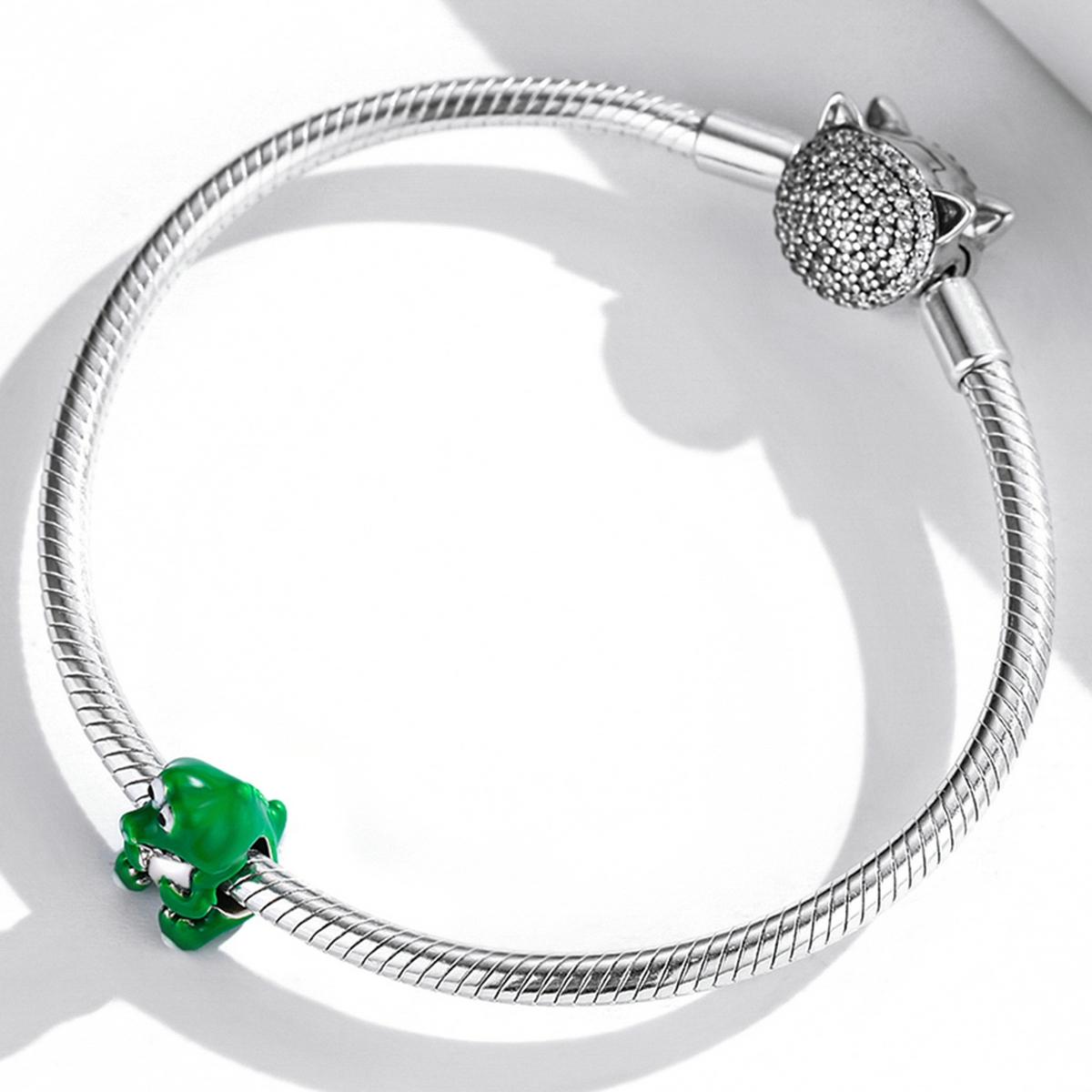 925 Sterling Silver Crocodile Beads For Diy Bracelets & Necklaces 7