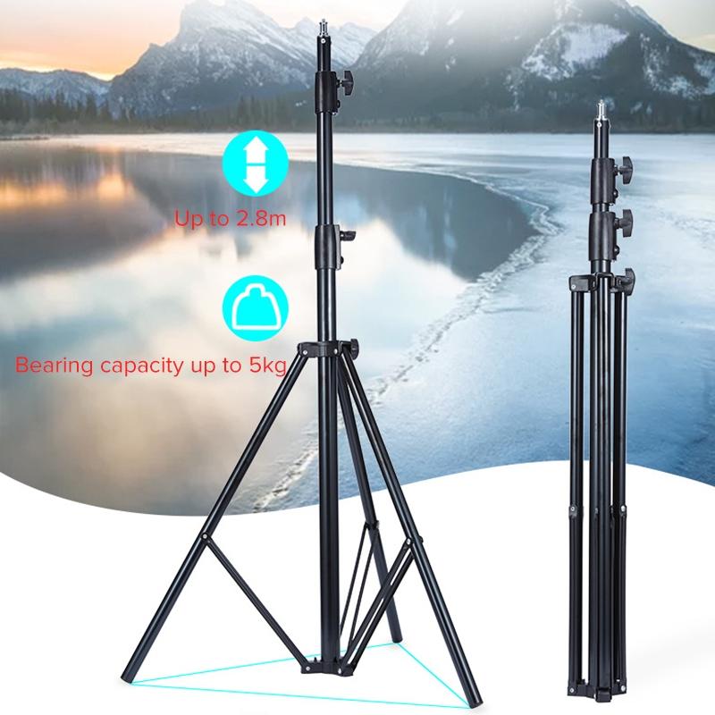 Professional Metal Lighting Stand For Studio Flash - 2.8M Height 6