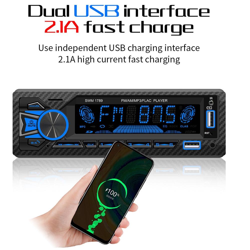 Bluetooth Car Radio Receiver With Remote Control - Mp3 Player 5.1 5