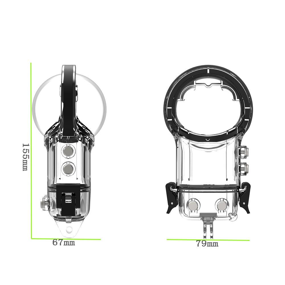 Waterproof Diving Case for Insta360 X3 Camera - no Logo 3