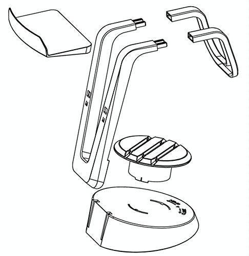 Playstation Vr Stand with Cable Organizer for Oculus Rift 3