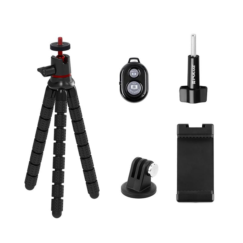 Flexible Mini Octopus Tripod with Remote for Slr Gopro Cellphone 10