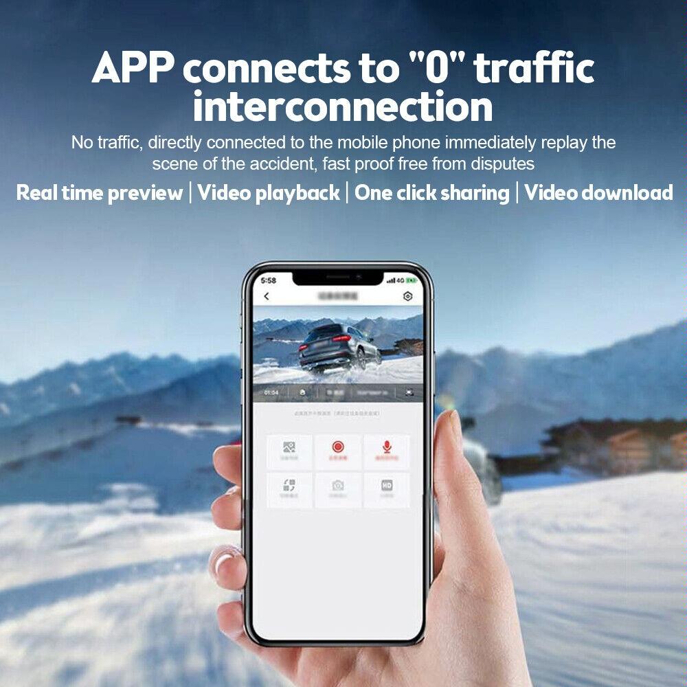 1080p Hd Wifi Car Dash Cam 6