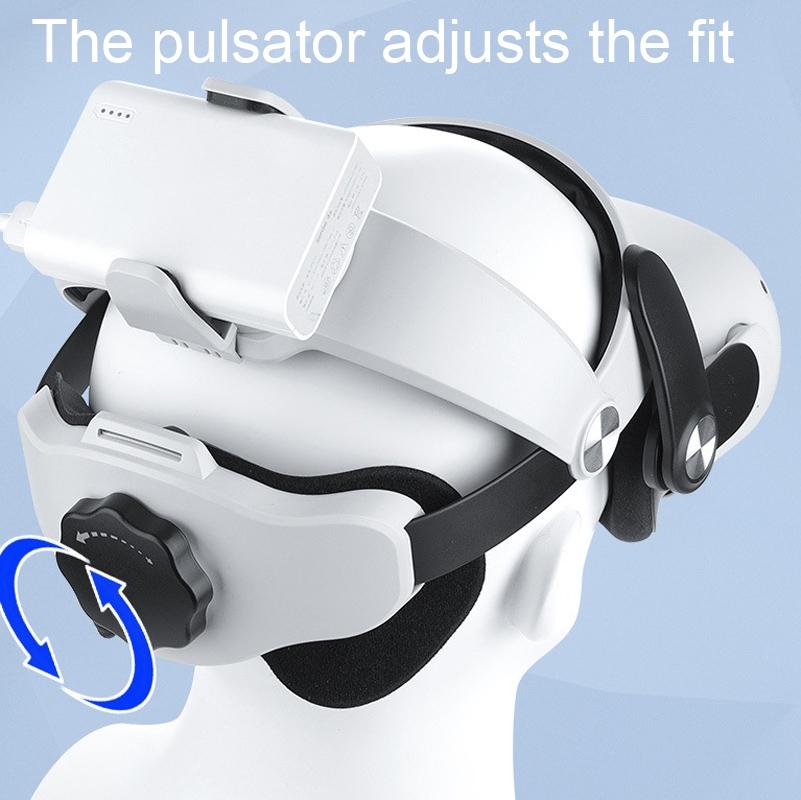 Head Strap Battery Holder for Meta Quest 2 - Compact and Convenient 5