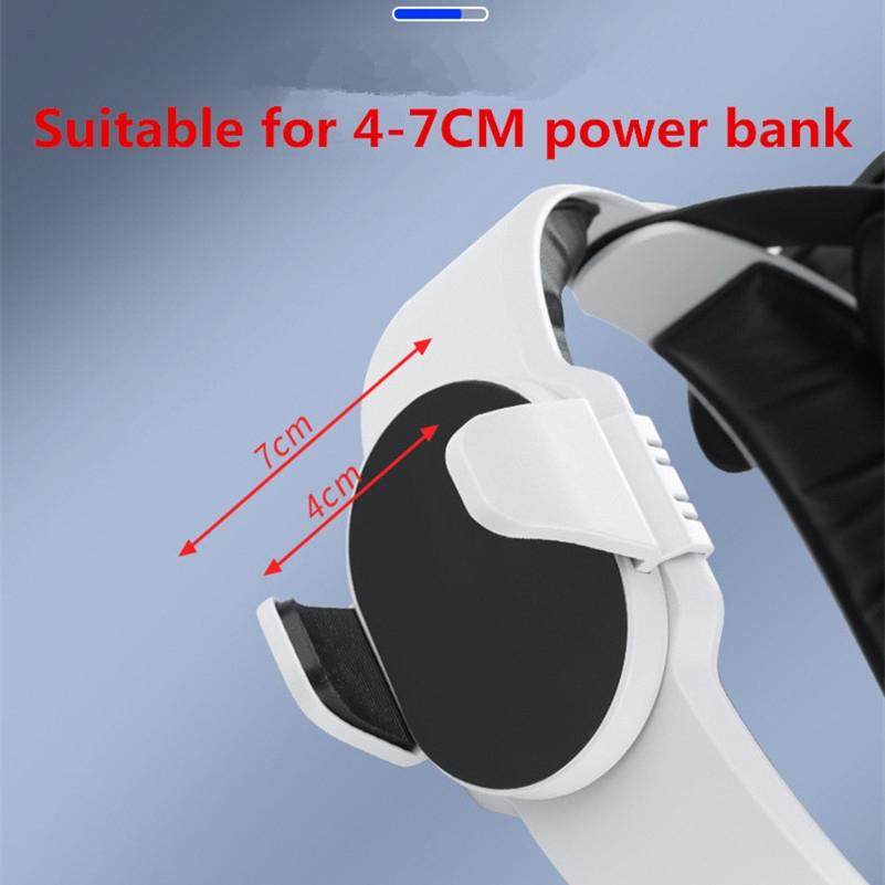 Head Strap Battery Holder for Meta Quest 2 - Compact and Convenient 6