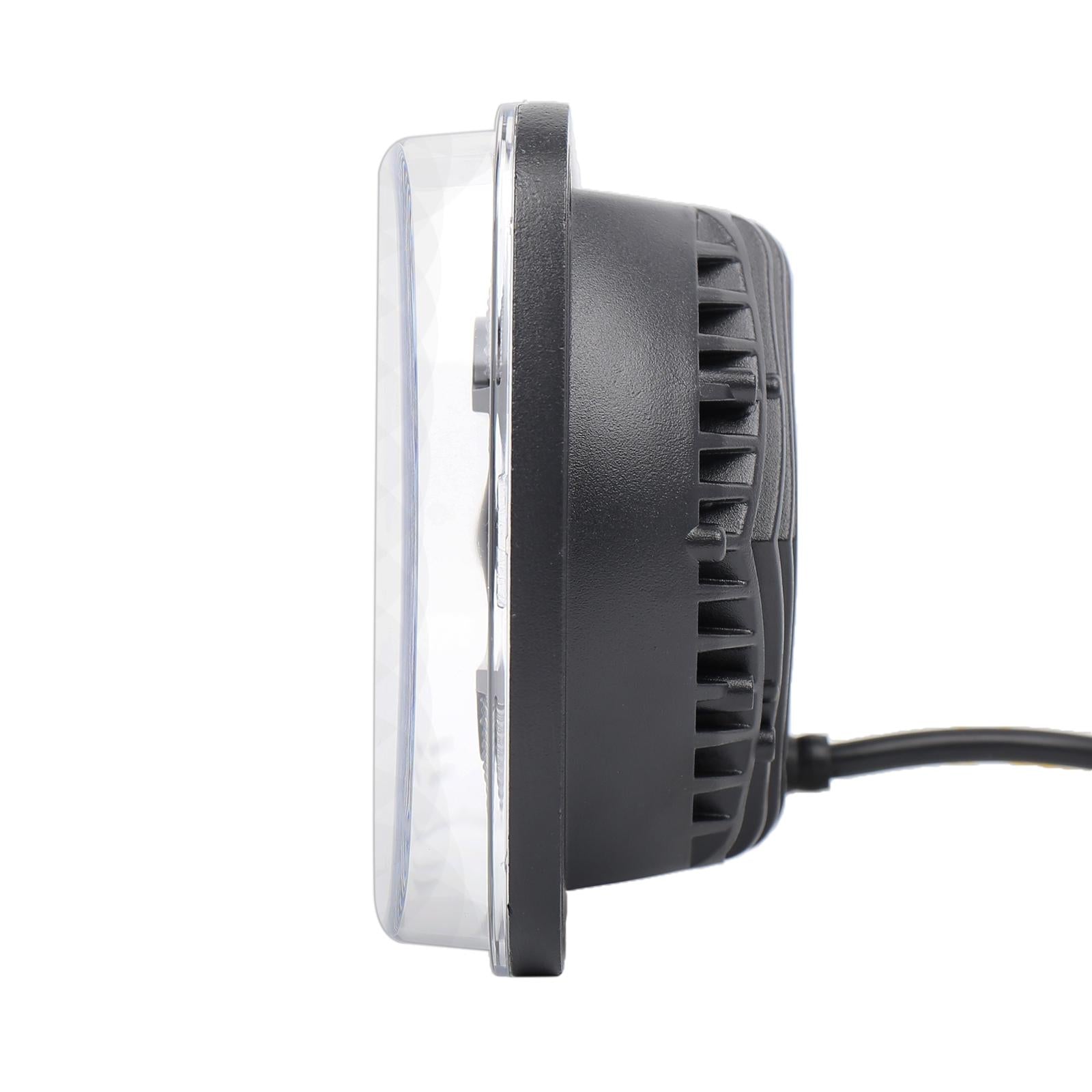 1 Pair 7 Inch Car Square Headlight Work Light 5