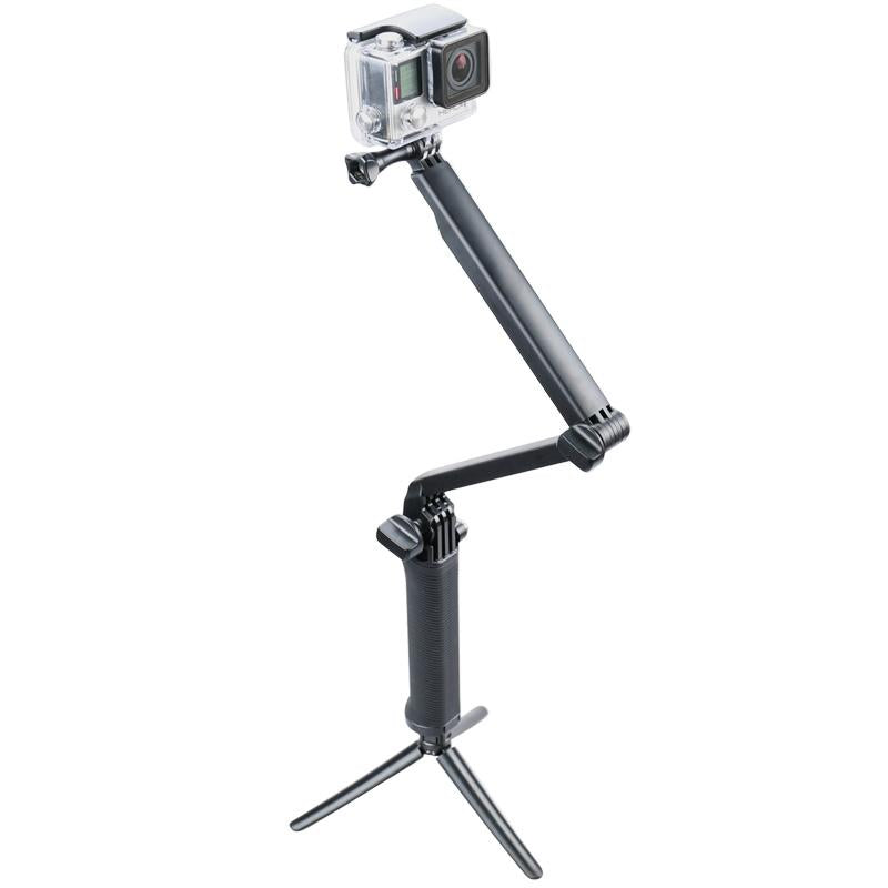 Extendable Monopod Tripod for Action Cameras - 3 Way Multi Function 4