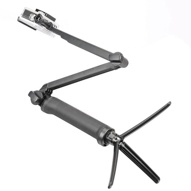 Extendable Monopod Tripod for Action Cameras - 3 Way Multi Function 5