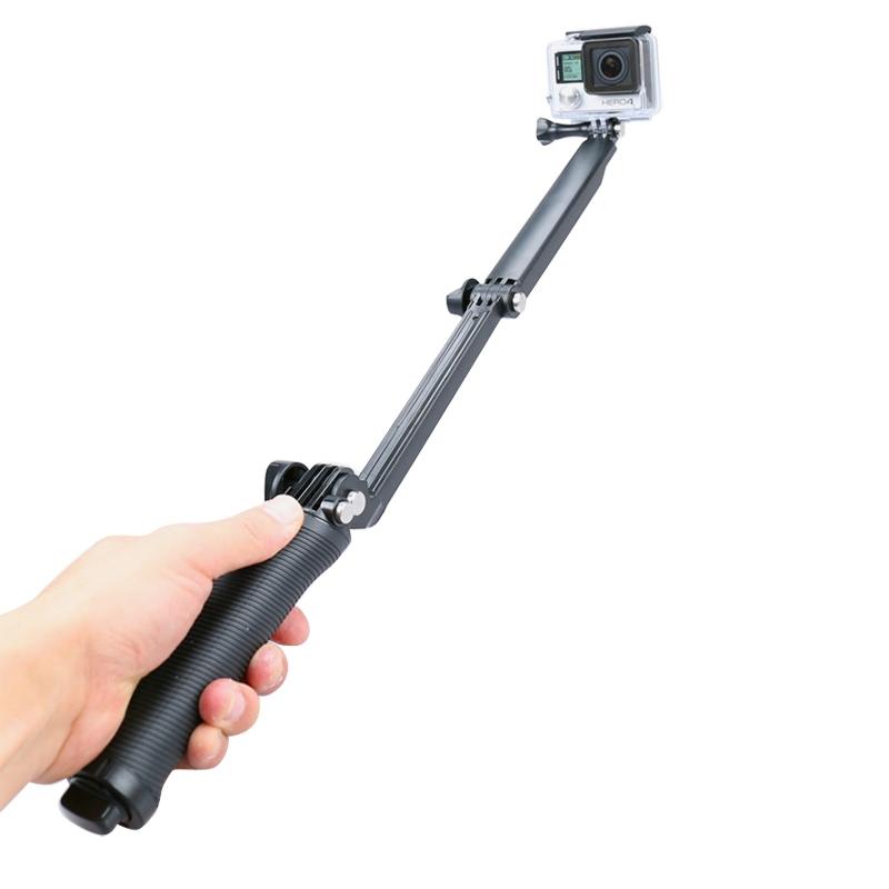 Extendable Monopod Tripod for Action Cameras - 3 Way Multi Function 6