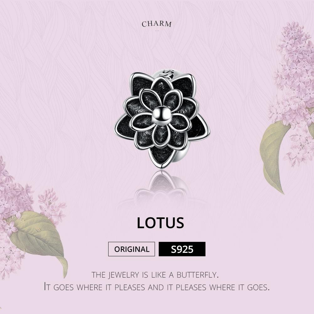 925 Sterling Silver Beaded Bracelet With Lotus Beads 4
