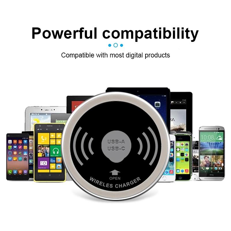 Wireless Charger With Pd+Usb Interface 1.2M Cable 7