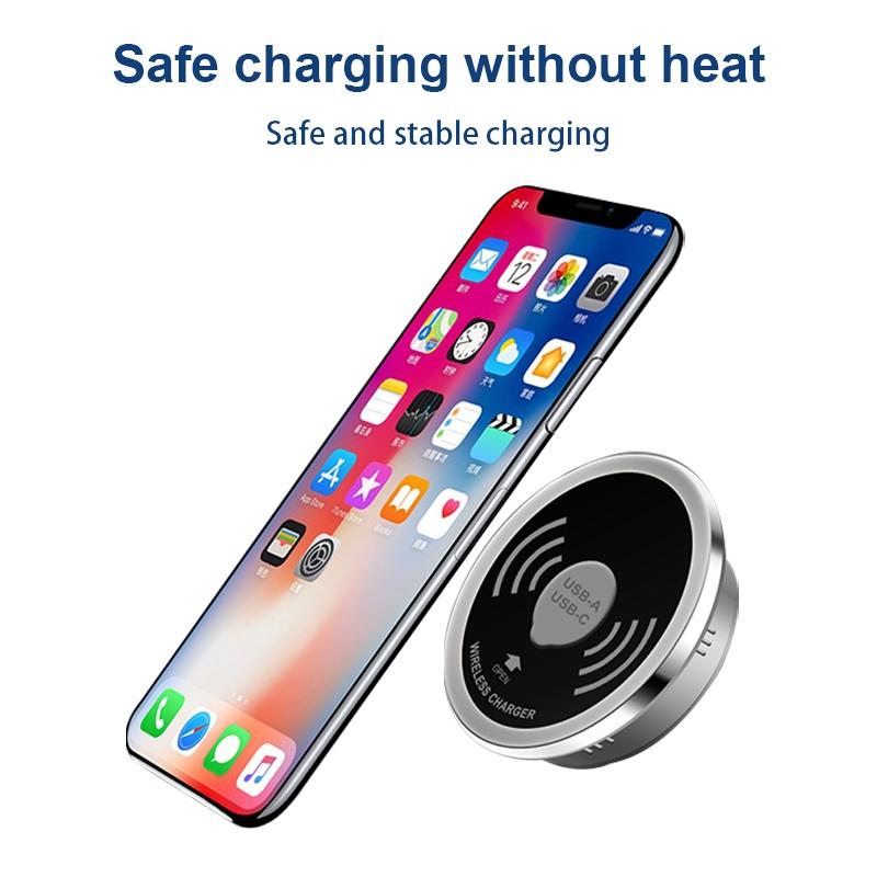 Wireless Charger With Pd+Usb Interface 1.2M Cable 11