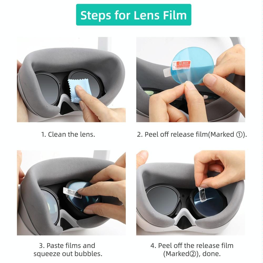 Pico 4 Vr Lens Panel Film Set - 2 Pairs 7