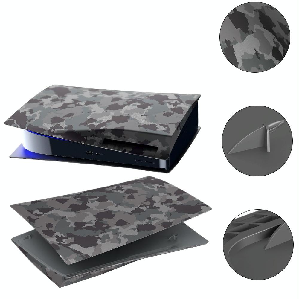 Camouflage Shell Protective Cover for Ps5 Cd-rom Console 3