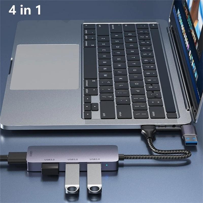 Usb + Type-C 3.0 Converter Hub For Laptop / Tablet 4