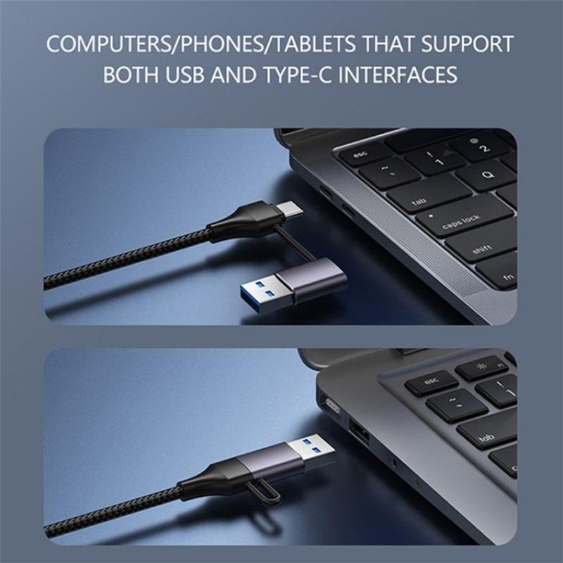 Usb + Type-C 3.0 Converter Hub For Laptop / Tablet 5