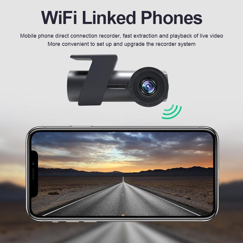 360 Degree Hidden Car Wifi Driving Recorder with Single Camera 4