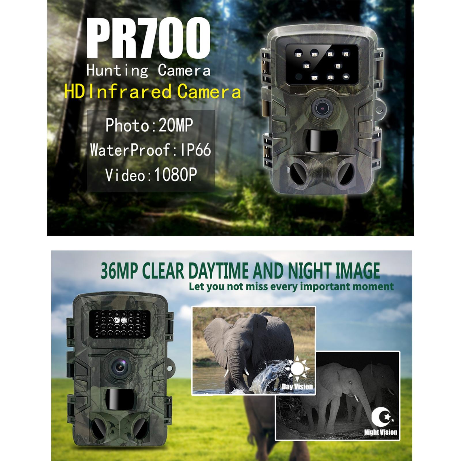 1080p Wildlife Hunting Camera with Night Vision for Outdoor Tracking 3