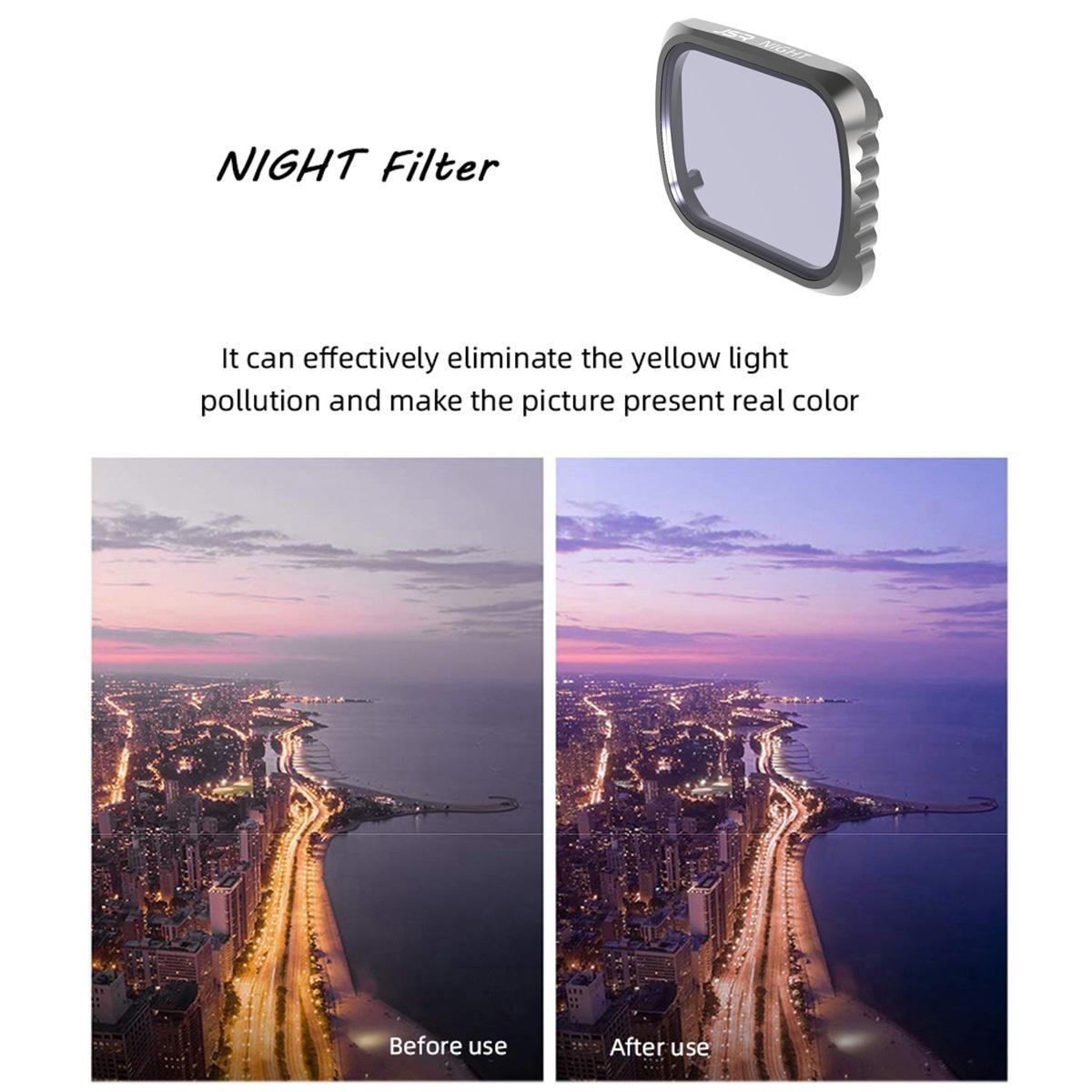 Aluminum Frame Light Pollution Filter for Dji Air 2s 5