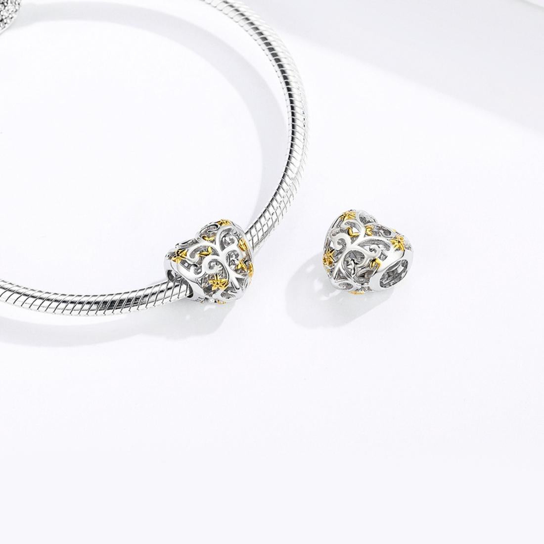 925 Sterling Silver Tree Of Life Beads For Diy Bracelets 7