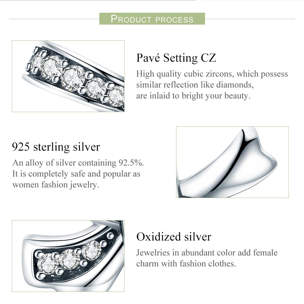 925 Sterling Silver Bow Beads For Diy Bracelets & Necklaces 5
