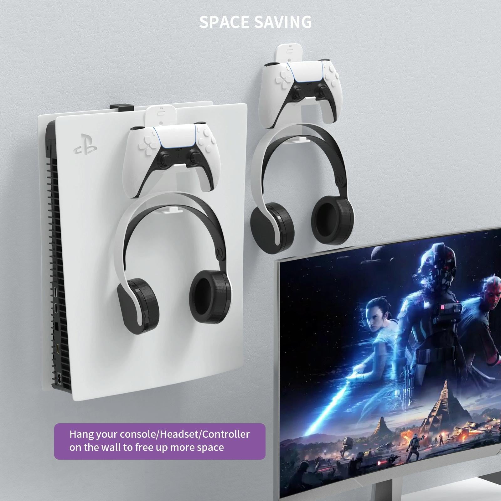 Wall Bracket Storage Hook For Ps5 Game Console 3