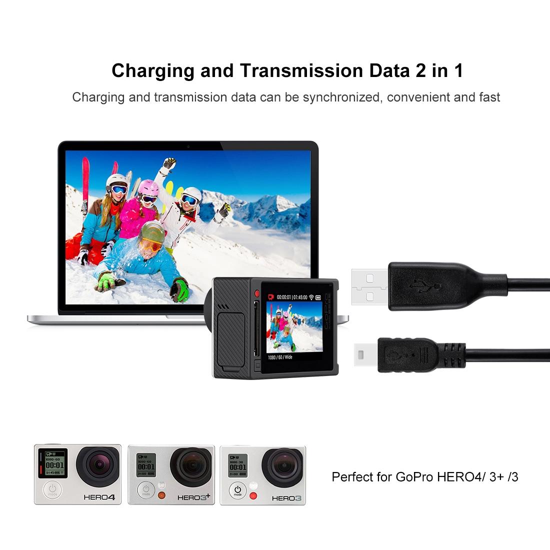 1.5m Usb Sync Cable for Gopro Hero4 / 3 / 3 - Data & Charging 4