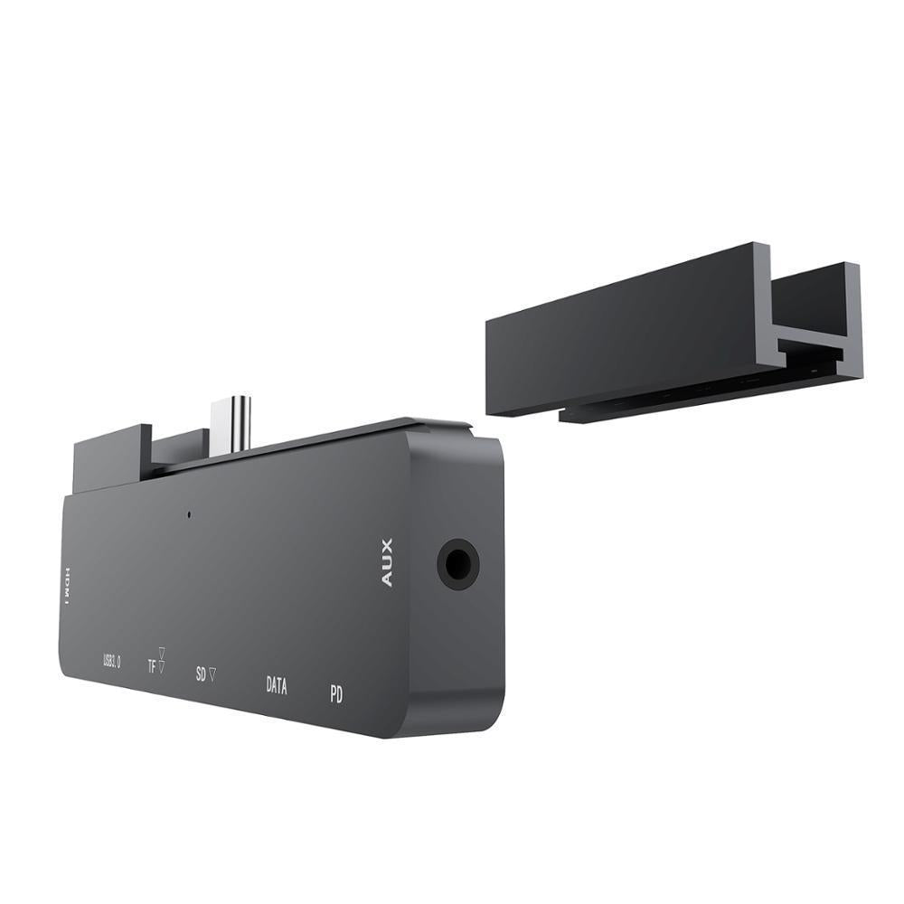 7-In-1 Docking Station For Ipad Pro Hdmi 4K Audio Sd / Tf Usb 3.0 Usb-C Pd 4